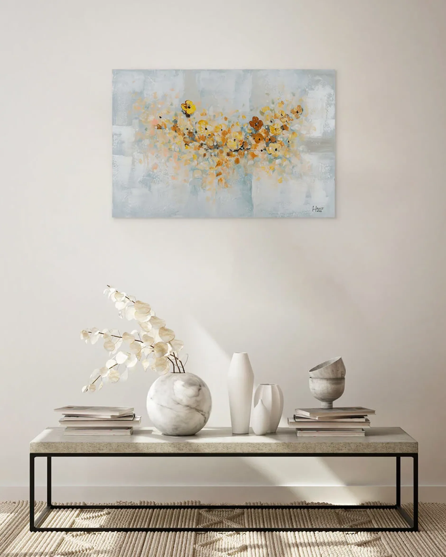 Handgemaltes Gemälde 'Extravaganza of Feelings' 90x60cm | inkl. Echtheitszertifikat
