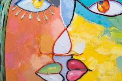 Handgemaltes Gemälde 'Face to Face' 75x100cm | inkl. Echtheitszertifikat