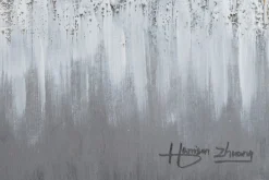 Handgemaltes Gemälde 'Fading Horizon' 150x50cm | inkl. Echtheitszertifikat