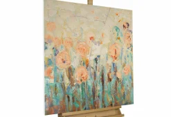 Handgemaltes Gemälde 'Fantasievoller Traum' 90x90cm | inkl. Echtheitszertifikat