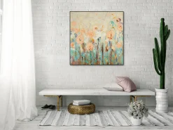 Handgemaltes Gemälde 'Fantasievoller Traum' 90x90cm | inkl. Echtheitszertifikat