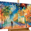 Handgemaltes Gemälde 'Fateful Evening' 120x60cm | inkl. Echtheitszertifikat