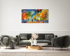 Handgemaltes Gemälde 'Fateful Evening' 120x60cm | inkl. Echtheitszertifikat
