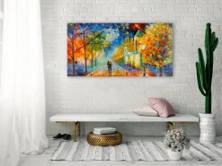 Handgemaltes Gemälde 'Fateful Evening' 120x60cm | inkl. Echtheitszertifikat