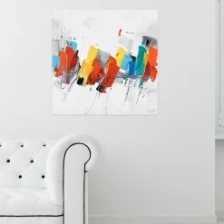 Handgemaltes Gemälde 'Fearless' 80x80cm | inkl. Echtheitszertifikat
