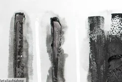 Handgemaltes Gemälde 'Fährten im Schnee' 150x50cm | inkl. Echtheitszertifikat