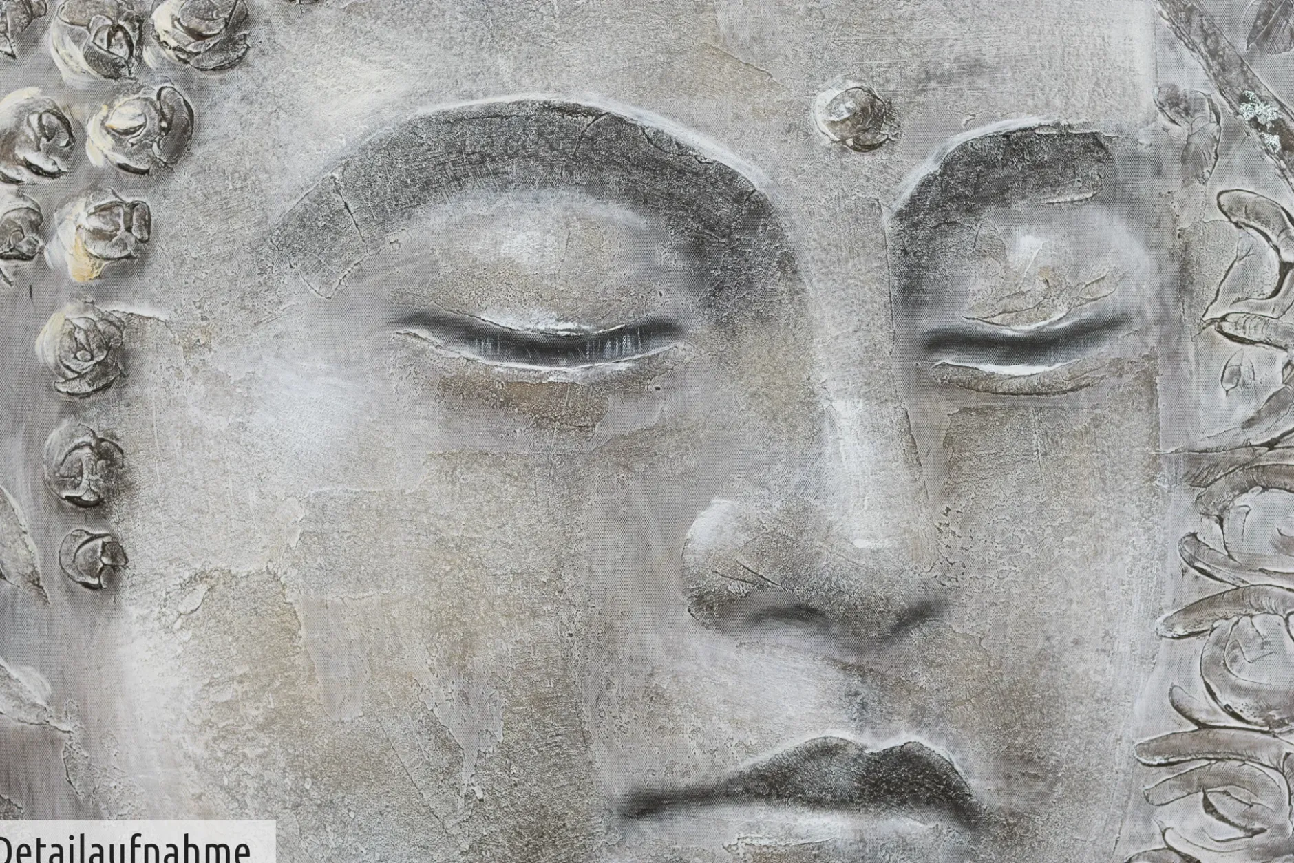 Handgemaltes Gemälde 'Find your Inner Peace' 120x60cm | inkl. Echtheitszertifikat
