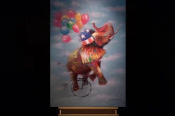 Handgemaltes Gemälde 'Fiodor Fröhlich' 70x100cm | inkl. Echtheitszertifikat