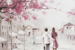 Handgemaltes Gemälde 'First Date' 120x60cm | inkl. Echtheitszertifikat