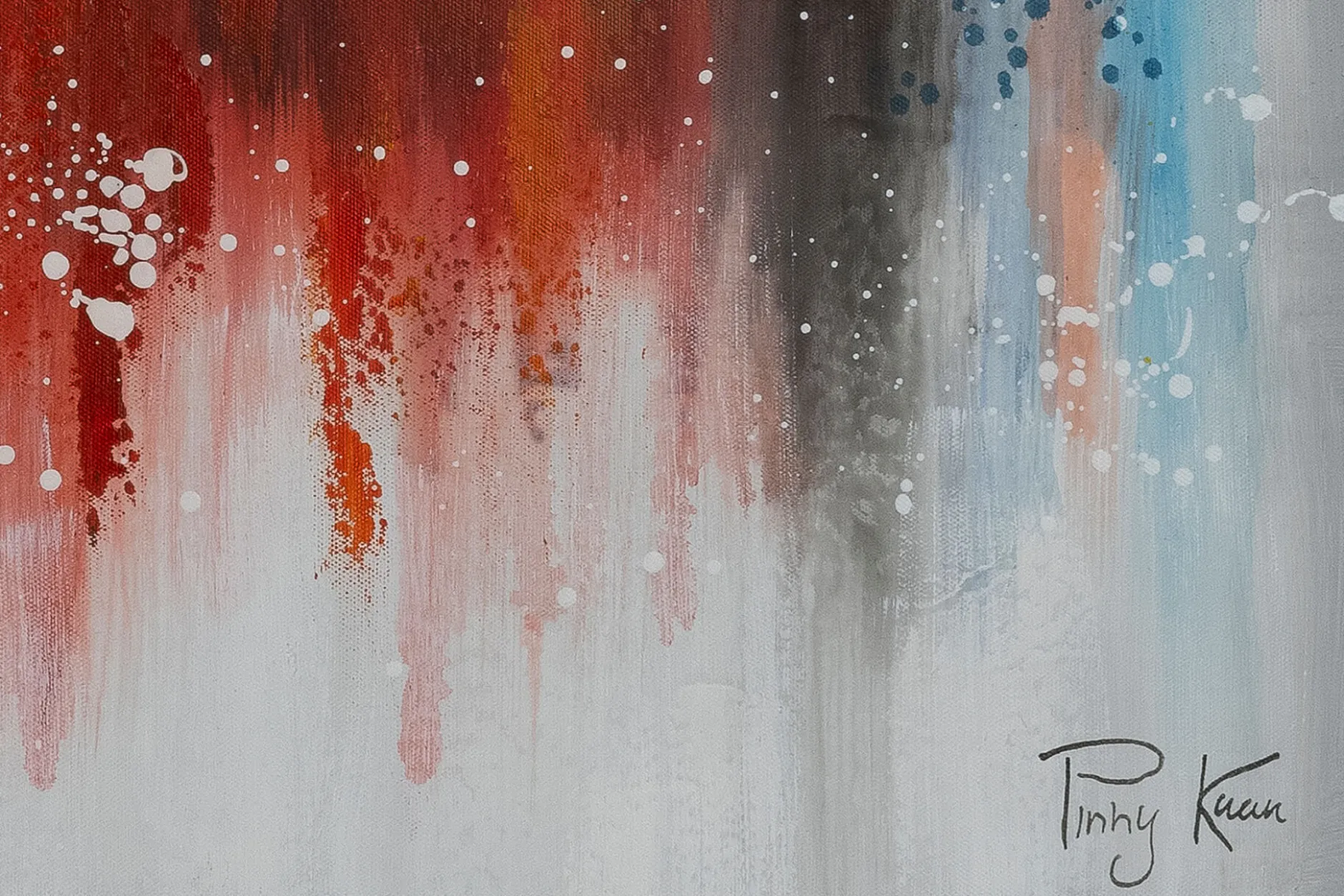 Handgemaltes Gemälde 'Flavour of London' 120x60cm | inkl. Echtheitszertifikat