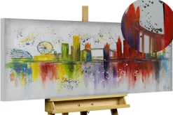 Handgemaltes Gemälde 'Flavour of London' 120x60cm | inkl. Echtheitszertifikat