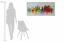 Handgemaltes Gemälde 'Flavour of London' 120x60cm | inkl. Echtheitszertifikat