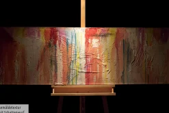 Handgemaltes Gemälde 'Fließende Geborgenheit' 150x50cm | inkl. Echtheitszertifikat