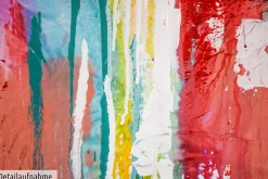 Handgemaltes Gemälde 'Fließende Geborgenheit' 150x50cm | inkl. Echtheitszertifikat