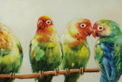 Handgemaltes Gemälde 'Flock Together' 120x60cm | inkl. Echtheitszertifikat