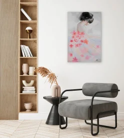 Handgemaltes Gemälde 'Floral Beauty' 60x90cm | inkl. Echtheitszertifikat