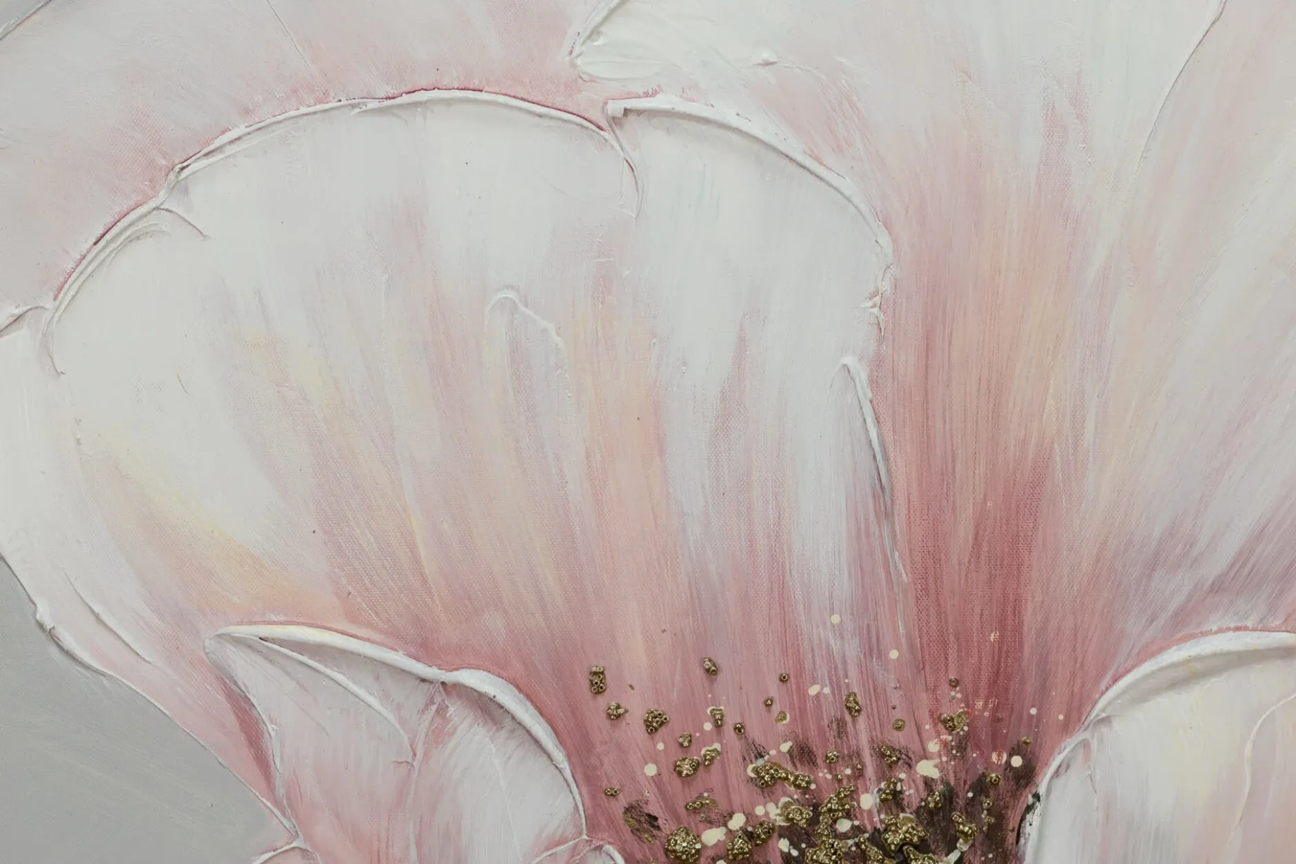 Handgemaltes Gemälde 'Flower of Faith' 60x60cm | inkl. Echtheitszertifikat