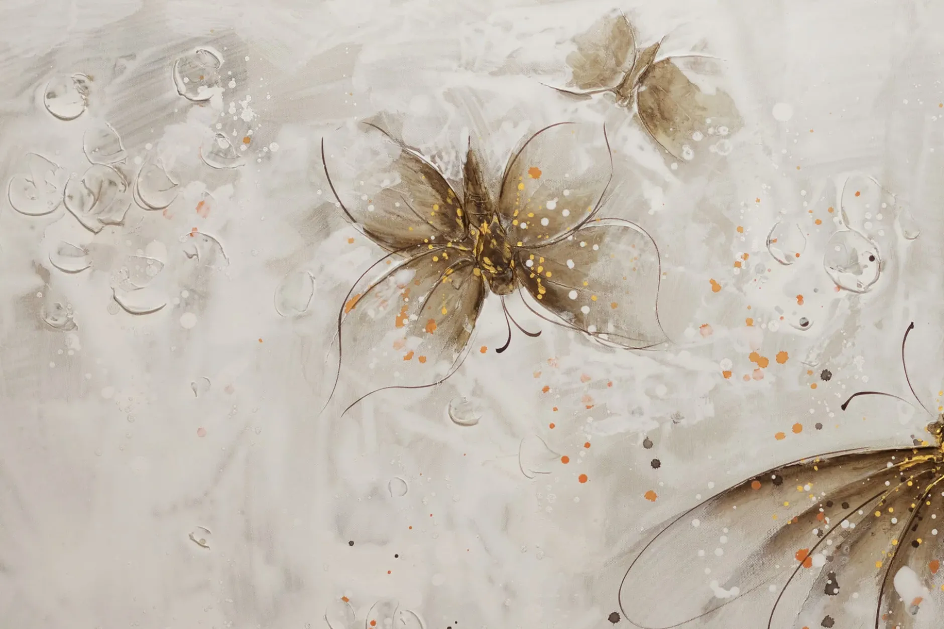 Handgemaltes Gemälde 'Flug durch den Sommer' 120x60cm | inkl. Echtheitszertifikat