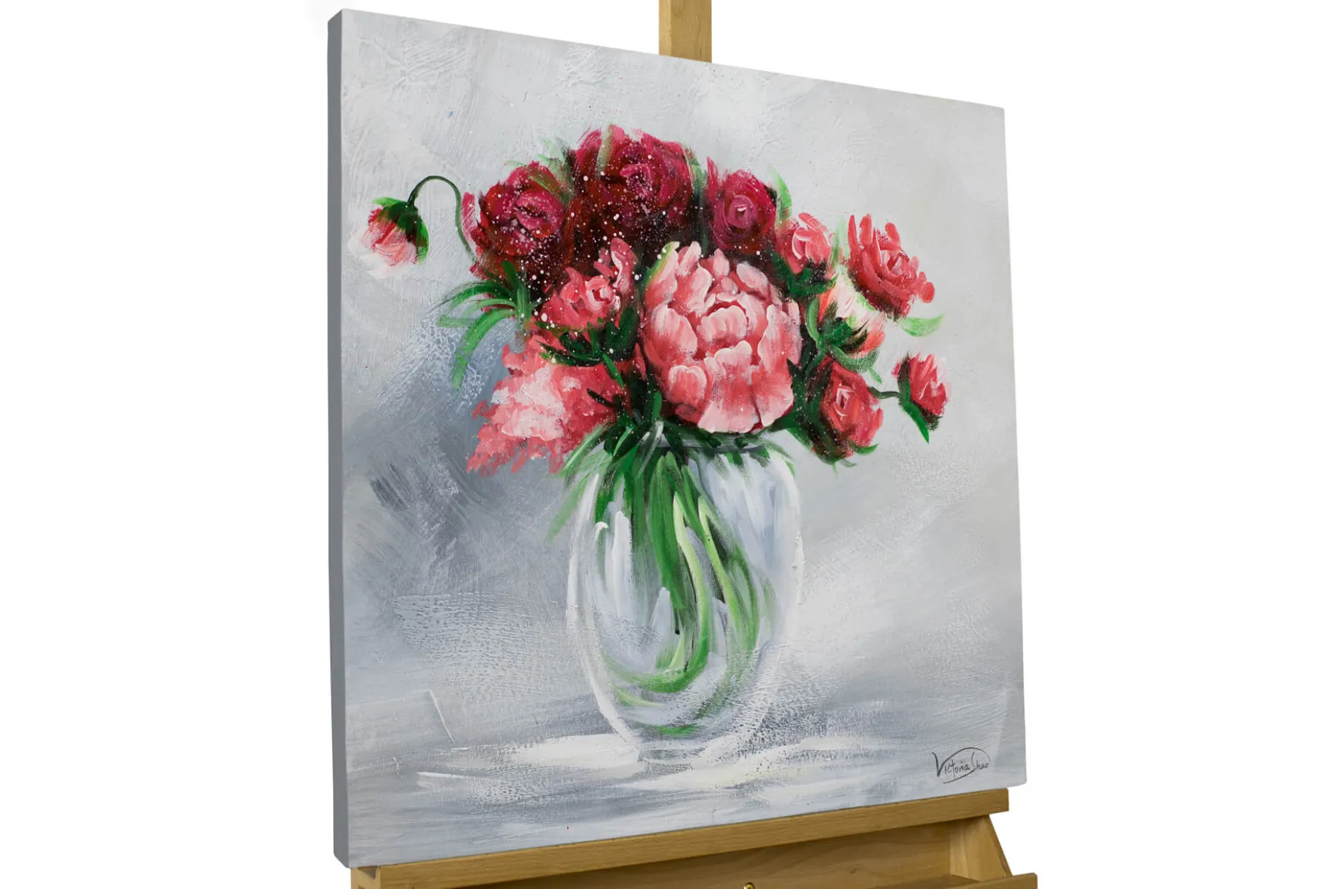 Handgemaltes Gemälde 'For You' 60x60cm | inkl. Echtheitszertifikat