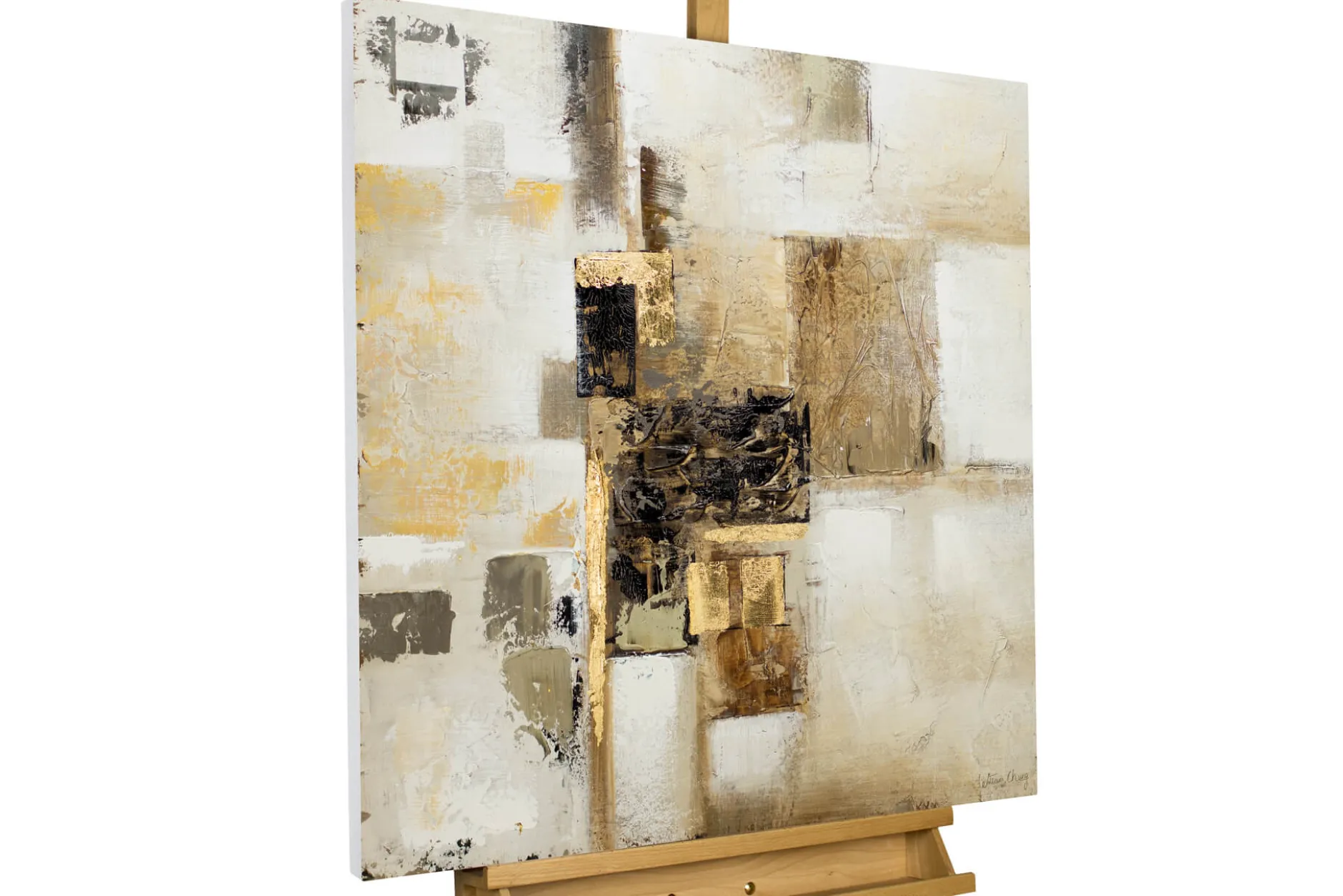 Handgemaltes Gemälde 'Freiheit der Ideen' 80x80cm | inkl. Echtheitszertifikat