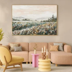 Handgemaltes Gemälde 'Frühlingslandschaft' | Echtheitszertifikat inklusive