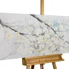 Handgemaltes Gemälde 'Frühlingsbeginn' 150x50cm | inkl. Echtheitszertifikat