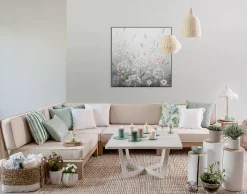 Handgemaltes Gemälde 'Frühlingszauber' 80x80cm | inkl. Echtheitszertifikat
