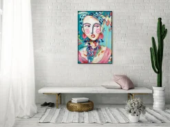 Handgemaltes Gemälde 'Frida in Trad' | inkl. Echtheitszertifikat