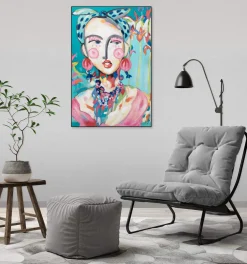 Handgemaltes Gemälde 'Frida in Trad' | inkl. Echtheitszertifikat