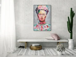 Handgemaltes Gemälde 'Frida' 60x90cm | inkl. Echtheitszertifikat