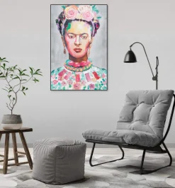 Handgemaltes Gemälde 'Frida' 60x90cm | inkl. Echtheitszertifikat