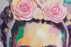 Handgemaltes Gemälde 'Frida' 60x90cm | inkl. Echtheitszertifikat