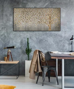 Handgemaltes Gemälde 'Funken der Freude' 120x60cm | inkl. Echtheitszertifikat