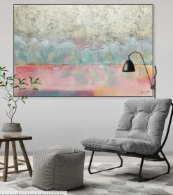 Handgemaltes Gemälde 'Gedanken sind frei' 120x80cm | inkl. Echtheitszertifikat