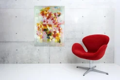 Handgemaltes Gemälde 'Gefühlsexplosion' 80x120cm | inkl. Echtheitszertifikat
