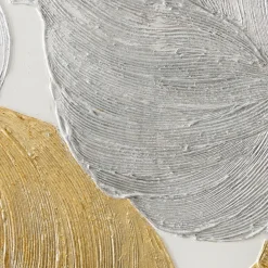 Handgemaltes Gemälde 'Gefrostetes Gold' | Echtheitszertifikat inklusive