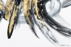 Handgemaltes Gemälde 'Geheime Botschaft' 120x60cm | inkl. Echtheitszertifikat