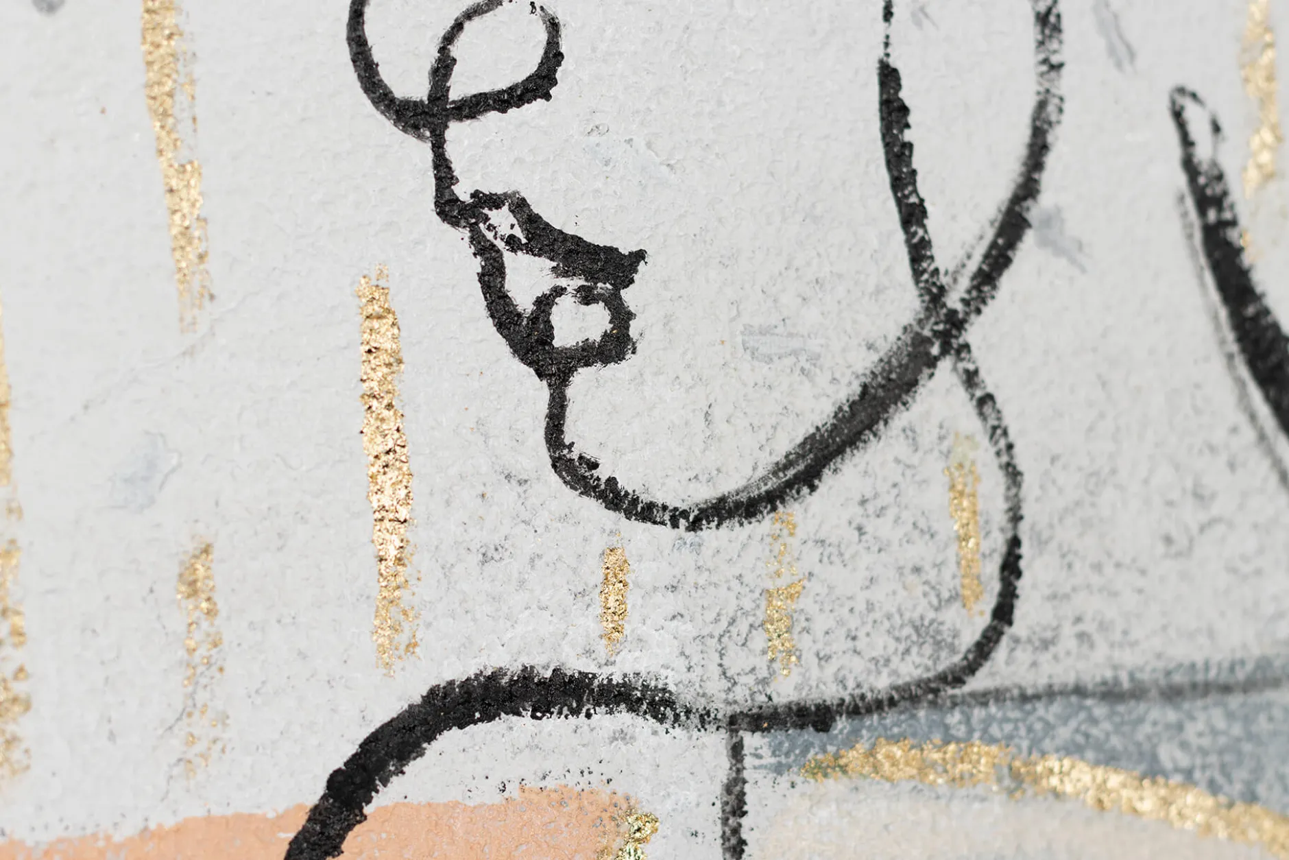 Handgemaltes Gemälde 'Gentle Contour' 50x75cm | inkl. Echtheitszertifikat