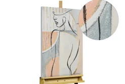 Handgemaltes Gemälde 'Gentle Contour' 50x75cm | inkl. Echtheitszertifikat