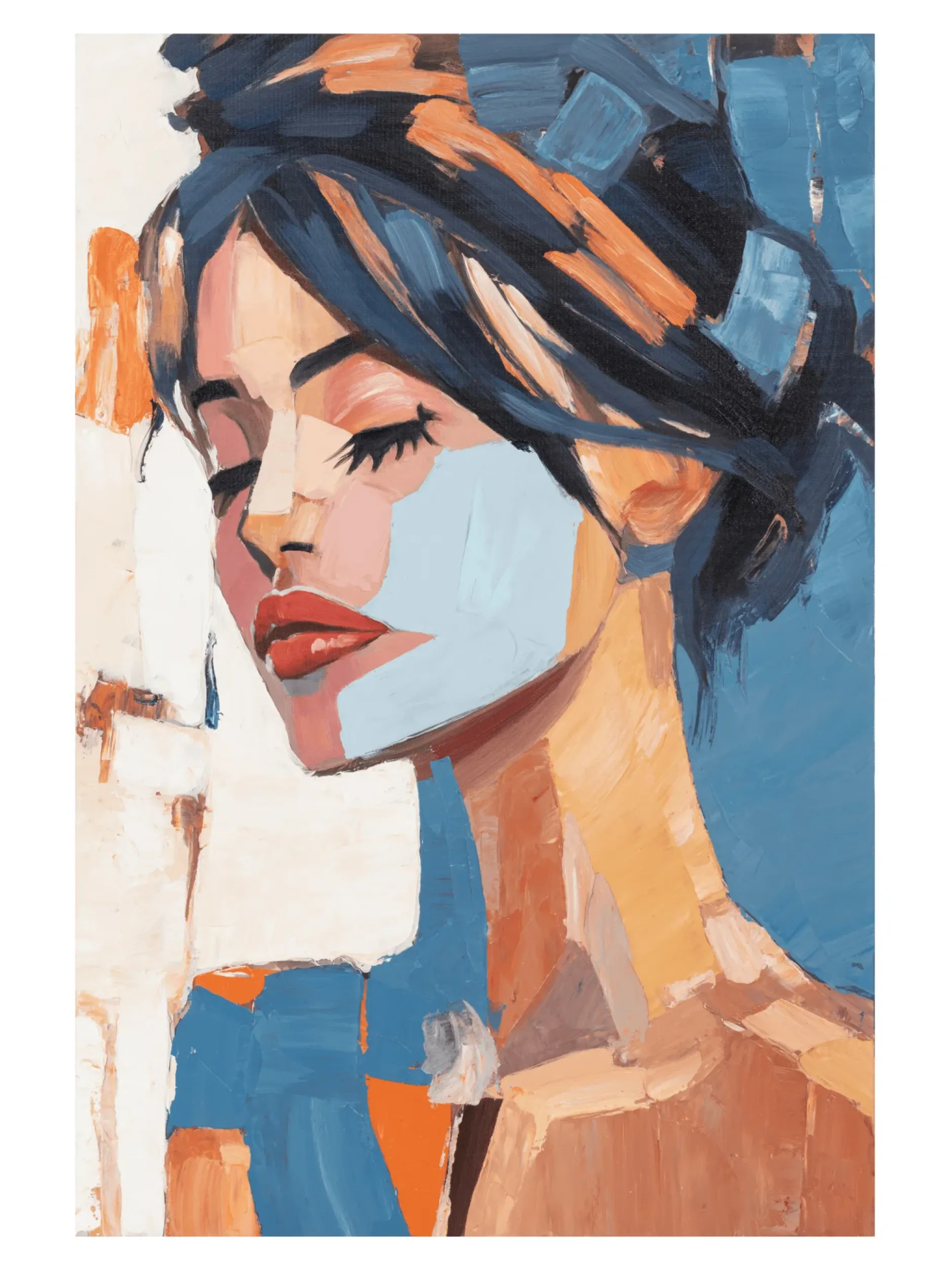 Handgemaltes Gemälde 'Gentle Stillness' 60x90cm | inkl. Echtheitszertifikat