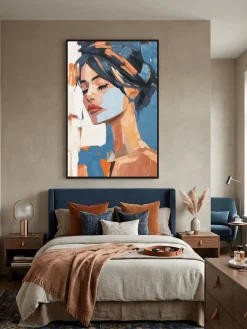 Handgemaltes Gemälde 'Gentle Stillness' 60x90cm | inkl. Echtheitszertifikat