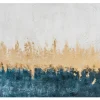 Handgemaltes Gemälde 'Gilded Nebula' 90x60cm | inkl. Echtheitszertifikat