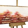 Handgemaltes Gemälde 'Gipfel der Glut' 150x50cm | inkl. Echtheitszertifikat