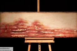 Handgemaltes Gemälde 'Gipfel der Glut' 150x50cm | inkl. Echtheitszertifikat