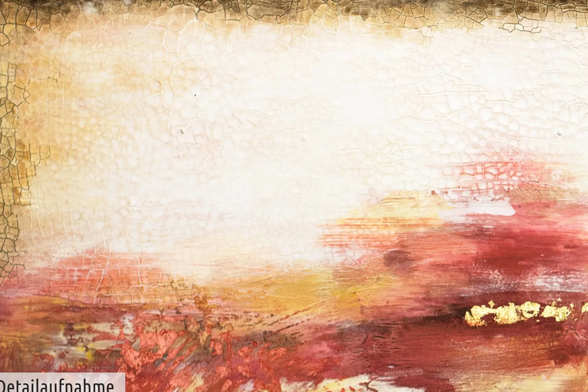 Handgemaltes Gemälde 'Gipfel der Glut' 150x50cm | inkl. Echtheitszertifikat