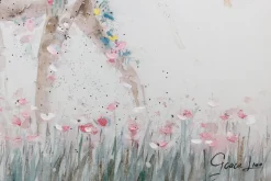 Handgemaltes Gemälde 'Giraffe Princess' 75x100cm | inkl. Echtheitszertifikat