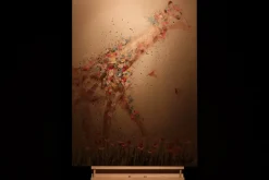 Handgemaltes Gemälde 'Giraffe Princess' 75x100cm | inkl. Echtheitszertifikat