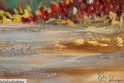 Handgemaltes Gemälde 'Girdle of Flowers' 120x60cm | inkl. Echtheitszertifikat