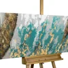Handgemaltes Gemälde 'Glacial Shore' 150x50cm | inkl. Echtheitszertifikat