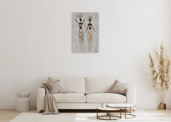 Handgemaltes Gemälde 'Glimmer of the Past' 60x90cm | inkl. Echtheitszertifikat